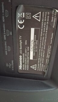 Prodám Smart televizi Hisense 4K Ultra HD 126 cm - 8