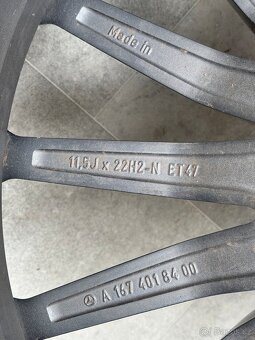 Mercedes 22” W167 R22 GLS63 X167 A167 Šedivý dvourozměrný - 8