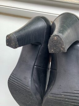 černé kožené lodičky zn. Tamaris - vel. 38 - 8