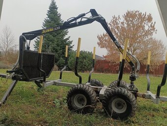 Malotraktor 4x4 Jimna 254E + vyvážecí vlek vahva - 8