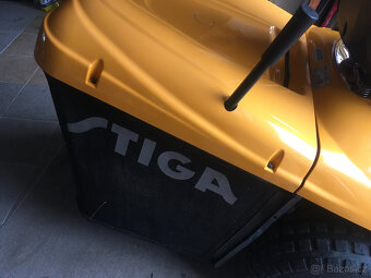zahradní sekací traktor stiga 6102 HW - 8