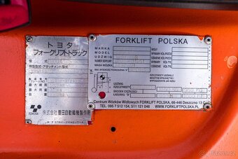 Vysokozdvižný vozík Toyota 6FGF15 (VV0141) - 8