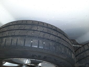 Alu kola 5x120 r16 na VW T5 zimní pneu - 8