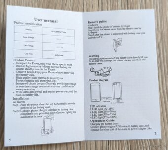 Prodám úplně nové nabíjecí pouzdro na iPhone 13 Pro MAX - 8