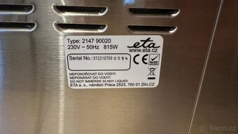 Domácí pekárna ETA Duplica Vital Plus - 8