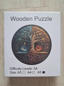 Dřevěné puzzle - 8