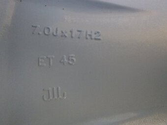 Letní alu sada disky kola - originál Škoda 5x112 7Jx17 ET45 - 8
