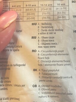 Dětská ochranná jezdecká vesta Fouganza - 8