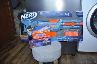 Nerf Elite 2.0 Echo CS-10 blaster + Nerf ramení popruh, šipk - 8