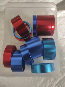 Ložiskové středy pro dutou osu 24mm - 8