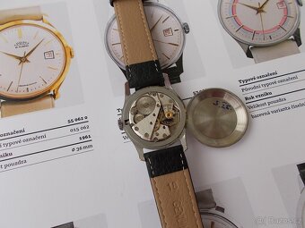 VZACNE FUNKCNI HODINKY PRIM ROK 1961 KALIBR 015 - 8