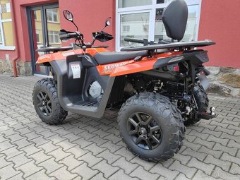 Čtyřkolka Segway AT5 L T3b, oranžová/černá - 8