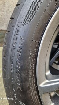 Alu kola Peugeot 307 + pneu 205/55R16 - 8