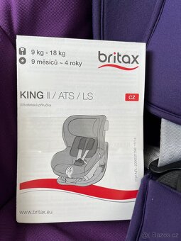 Kvalitní autosedačka Britax Römer King ll - 8