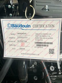 Lodní motor baudoin 4m06g4d0/s nový - 8