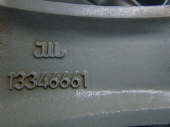 2. Letní sada alu kola originál Opel GM 5x110 6,5Jx16 ET37 - 8