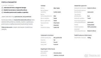 Rozkládací stůl + 5 židlí - 8