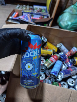 Plechovky od Energy Drinků Big Shock - 3 - 8