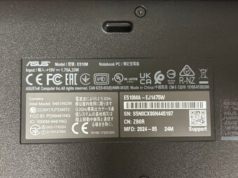 Notebook Asus E510M - 8