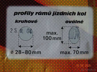 2x STŘEŠNÍ NOSIČ JÍZDNÍCH KOL, ZAMYKACÍ - 8