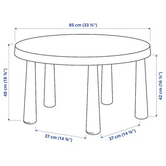 Plastový nábytek Mamut IKEA - 8