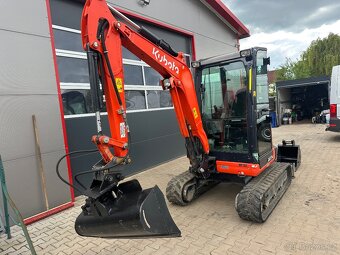 Kubota u27-4 Minibagr 2,7T + 3x lžíce - 8