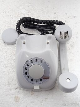 Retro telefon Tesla 3FP12043 - 1970 - ČSSR - 8