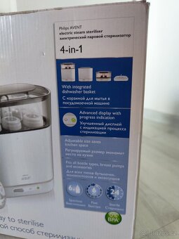 Parní sterilizátor Philips 4v1 - 8