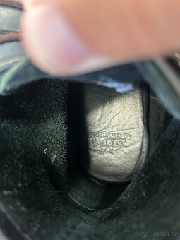 Prodám kožené boty Red Wing, černé, velikost EUR 40 (41) - 8