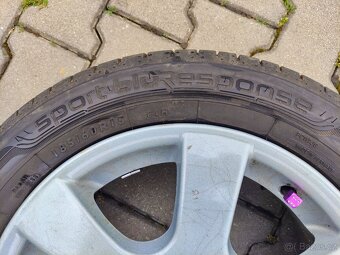 Alu litá kola Škoda Fabia III 185/60/15, 5x100mm - 8