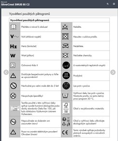 Elektrické dečka Silvercrest SWUB 85 C2 - 8
