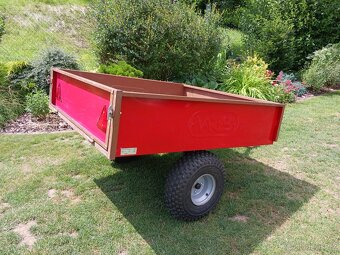 Vozík Vares TR350.-7 za zahradní traktor nebo čtyřkolku - 8