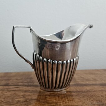 STŘÍBRNÁ ČAJOVÁ SOUPRAVA - ART DECO - 8