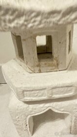 Betonový sloup sleva, japonská lampa - 8