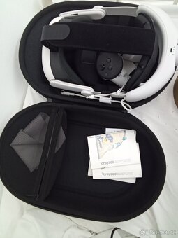 Meta quest 3 512GB + headstrap kiwi 10k, pouzdro, pcvr kabel - 8