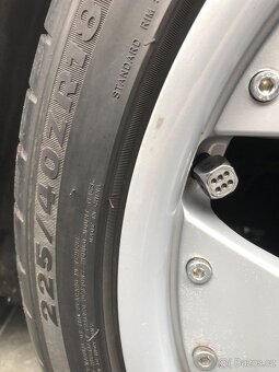 Alu kola MAM 5x100 R18 s letním pneu 225/40 - 8