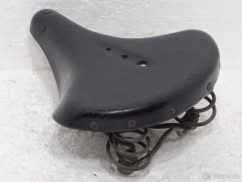 Staré odpružené sedlo pro retro kolo - 8