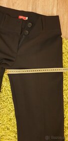Elegantní kalhoty Synková, černé - 40 - 8