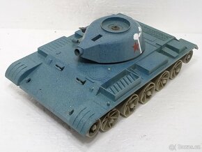 Velký tank - Retro hračka SSSR - 8