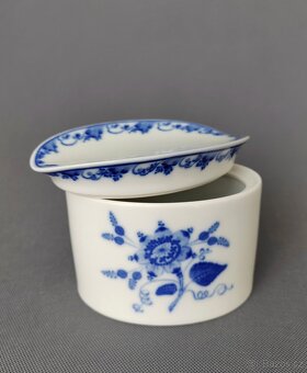 Krásná porcelánová doza na cukroví nebo šperkovnice Hutschen - 8