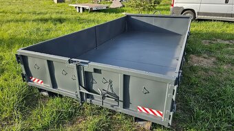 Kontejner Valníkový sklopné boky - 8