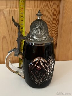 Starožitný pivní korbel - 8