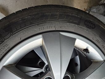 ALU sada Škoda - Michelin Energy Saver  - 205/55 R16 - 8