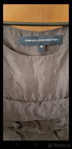 Společenské/letní šaty 100% hedvábí, vel.XS - 8