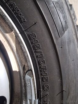 215/70 R15C kola Fiat Ducato 5x118 senzory - 8