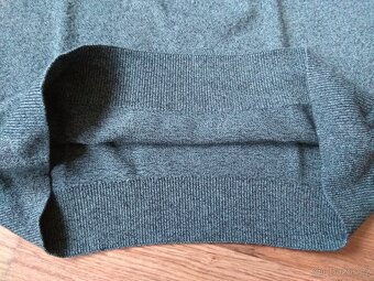 Nový pánský bavlněný svetr C&A - L, modro - šedý - 8