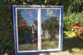 Dřevěná okna s rámem - 8