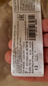 Zimní prošívaná dívčí kabát/bunda - 8