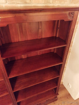 Dvojitý anglický regál knihovna. - 8