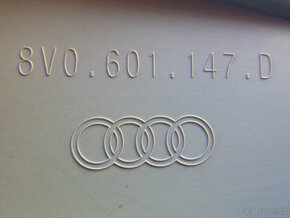 Poklice kryty kol originál Audi 16 " 17 " - 8